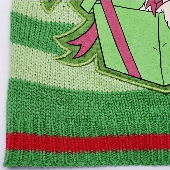 Disney Pets Holiday Apparel Collecti Pluto Stripped Knit Sweater Size Small NWT - Picture 3 of 4